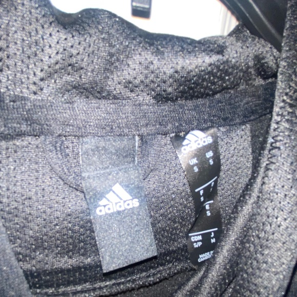 NWOT Adidas logo black Hoodie - Picture 4 of 4